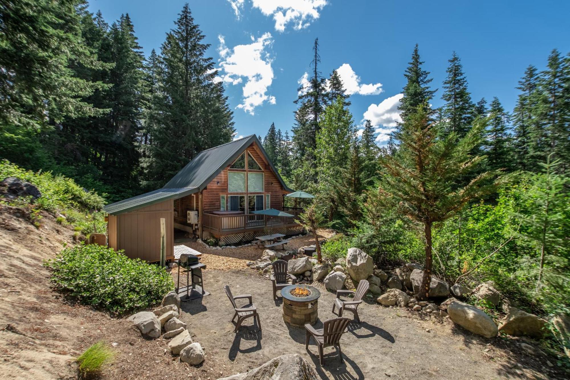 Raven Haven Lodge By Nw Comfy Cabins Leavenworth Bagian luar foto